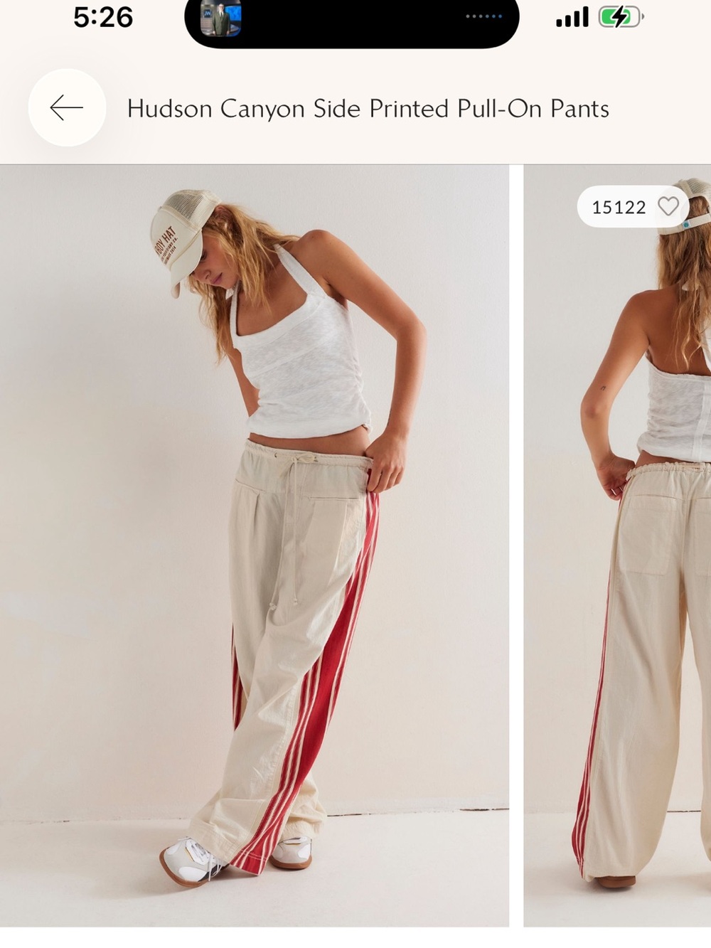 HUDSON FREE PEOPLE PANTS - Picture 2 of 8